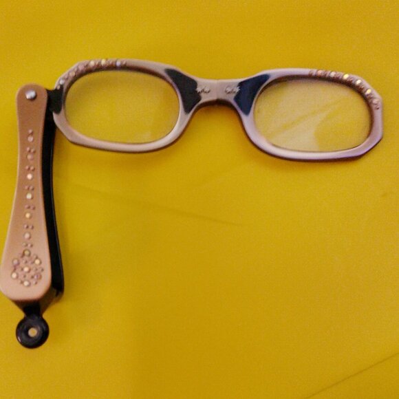 Vintage 1950's Folding Opera Glasses  with case - Picture 6 of 6